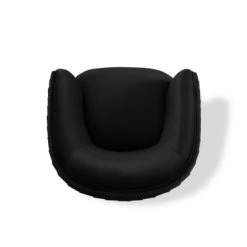 Micadoni Home Fauteuils Fauteuil En Velours Noir -Fauteuils Shop fauteuil en velours noir 6
