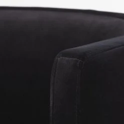 Maisons Du Monde Fauteuils Fauteuil En Velours Noir Et Métal Coloris Laiton -Fauteuils Shop fauteuil en velours noir et metal coloris laiton 1000 11 13 198945 4