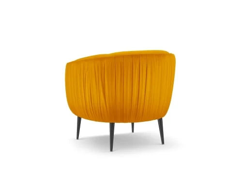 Fauteuil en velours orange Micadoni Home Fauteuils Fauteuil En Velours Orange -Fauteuils Shop fauteuil en velours orange 2