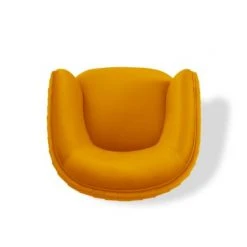 Micadoni Home Fauteuils Fauteuil En Velours Orange 3 Micadoni Home Fauteuils Fauteuil En Velours Orange -Fauteuils Shop fauteuil en velours orange 3