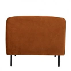 Drawer Fauteuils Fauteuil En Velours Pieds Droits En Métal Rouille -Fauteuils Shop fauteuil en velours pieds droits en metal rouille 5