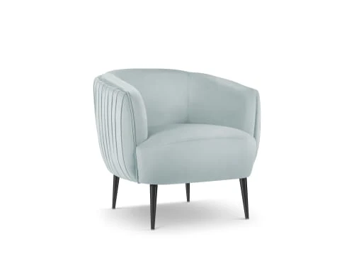 Fauteuil en velours pistache Micadoni Home Fauteuils Fauteuil En Velours Pistache -Fauteuils Shop fauteuil en velours pistache 5