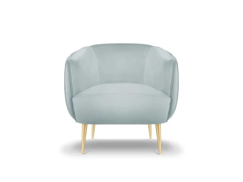 Fauteuil en velours pistache Micadoni Home Fauteuils Fauteuil En Velours Pistache -Fauteuils Shop fauteuil en velours pistache