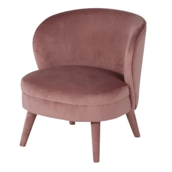 Fauteuil en velours ocre Maisons Du Monde Fauteuils Fauteuil En Velours Ocre -Fauteuils Shop fauteuil en velours rose kate 1000 13 40 216151 1