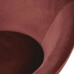 Maisons Du Monde Fauteuils Fauteuil En Velours Terracotta Et Pieds En Métal Noir -Fauteuils Shop fauteuil en velours terracotta et pieds en metal noir 1000 9 9 216079 3