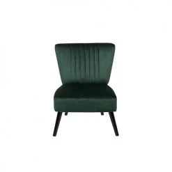 Beliani Fauteuils Fauteuil En Velours Vert -Fauteuils Shop fauteuil en velours vert 2
