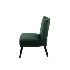 Beliani Fauteuils Fauteuil En Velours Vert -Fauteuils Shop fauteuil en velours vert 3