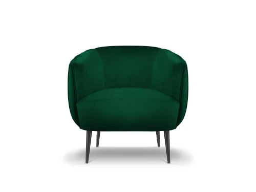 Fauteuil en velours vert bouteille Micadoni Home Fauteuils Fauteuil En Velours Vert Bouteille -Fauteuils Shop fauteuil en velours vert bouteille 5