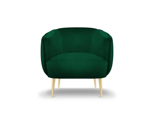 Fauteuil en velours vert bouteille Micadoni Home Fauteuils Fauteuil En Velours Vert Bouteille -Fauteuils Shop fauteuil en velours vert bouteille