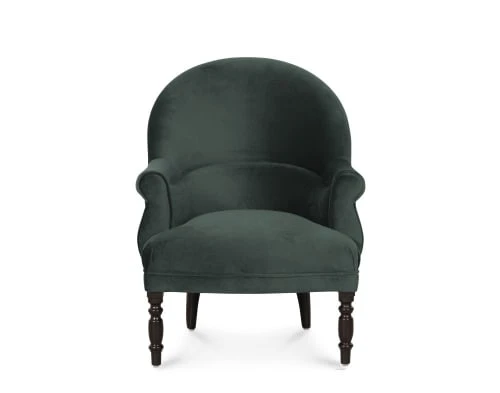Fauteuil en velours vert et pieds en bouleau noir Maisons Du Monde Fauteuils Fauteuil En Velours Vert Et Pieds En Bouleau Noir -Fauteuils Shop fauteuil en velours vert et pieds en bouleau noir 1000 14 22 215149 1