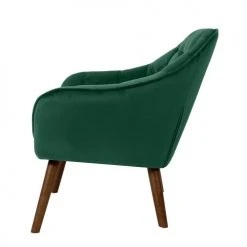 Rendez Vous Déco Fauteuils Fauteuil En Velours Vert Foncé Avec Accoudoirs 4 Rendez Vous Déco Fauteuils Fauteuil En Velours Vert Foncé Avec Accoudoirs -Fauteuils Shop fauteuil en velours vert fonce avec accoudoirs 4