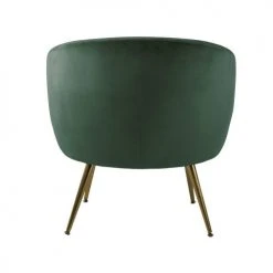 Maisons Du Monde Fauteuils Fauteuil En Velours Vert Forêt -Fauteuils Shop fauteuil en velours vert foret 1000 1 31 209951 3