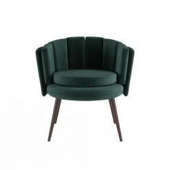 Potiron Paris Fauteuils Fauteuil En Velours Vert ForĂŞt