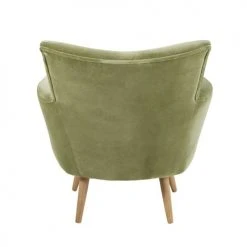 Maisons Du Monde Fauteuils Fauteuil En Velours Vert Kaki 2 Maisons Du Monde Fauteuils Fauteuil En Velours Vert Kaki -Fauteuils Shop fauteuil en velours vert kaki 1000 10 7 186024 8