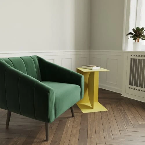 Fauteuil en velours vert sapin Potiron Paris Fauteuils Fauteuil En Velours Vert Sapin -Fauteuils Shop fauteuil en velours vert sapin 1