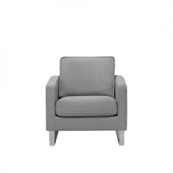 Beliani Fauteuils Fauteuil Gris -Fauteuils Shop fauteuil gris 2