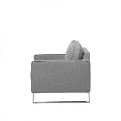 Beliani Fauteuils Fauteuil Gris -Fauteuils Shop fauteuil gris 3