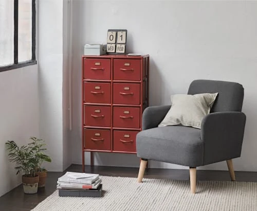 Fauteuil gris anthracite Maisons Du Monde Fauteuils Fauteuil Gris Anthracite -Fauteuils Shop fauteuil gris anthracite 1000 3 3 175647 9