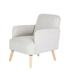 Maisons Du Monde Fauteuils Fauteuil Gris Clair