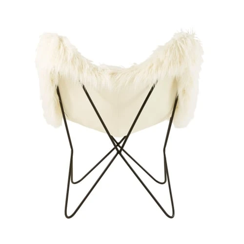 Fauteuil imitation fourrure ivoire Maisons Du Monde Fauteuils Fauteuil Imitation Fourrure Ivoire -Fauteuils Shop fauteuil imitation fourrure ivoire 1000 14 4 186062 5