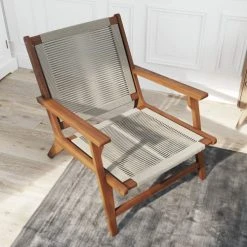 Baita Fauteuils Fauteuil Lounge En Bimatière 1 Place Naturel -Fauteuils Shop fauteuil lounge en bimatiere 1 place naturel 2