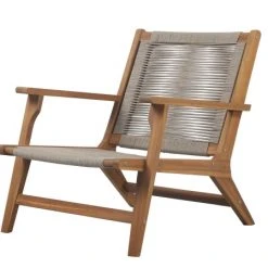 Baita Fauteuils Fauteuil Lounge En Bimatière 1 Place Naturel