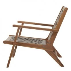 Baita Fauteuils Fauteuil Lounge En Bimatière 1 Place Naturel -Fauteuils Shop fauteuil lounge en bimatiere 1 place naturel 4