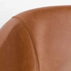 Zuiver Fauteuils Fauteuil Lounge En Cuir Marron -Fauteuils Shop fauteuil lounge en cuir marron 11