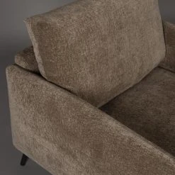 Dutchbone Fauteuils Fauteuil Lounge En Tissu Café -Fauteuils Shop fauteuil lounge en tissu cafe 3