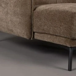 Dutchbone Fauteuils Fauteuil Lounge En Tissu Café -Fauteuils Shop fauteuil lounge en tissu cafe 4