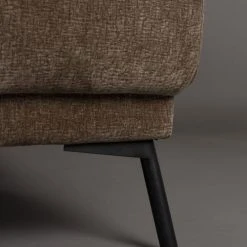 Dutchbone Fauteuils Fauteuil Lounge En Tissu Café -Fauteuils Shop fauteuil lounge en tissu cafe 5