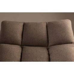 Dutchbone Fauteuils Fauteuil Lounge En Tissu Gris -Fauteuils Shop fauteuil lounge en tissu gris 3