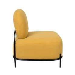 Drawer Fauteuils Fauteuil Lounge En Tissu Jaune -Fauteuils Shop fauteuil lounge en tissu jaune 3