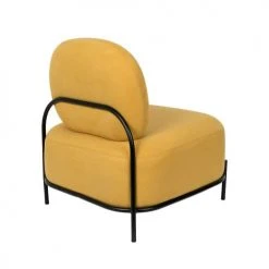 Drawer Fauteuils Fauteuil Lounge En Tissu Jaune -Fauteuils Shop fauteuil lounge en tissu jaune 4