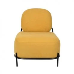 Drawer Fauteuils Fauteuil Lounge En Tissu Jaune -Fauteuils Shop fauteuil lounge en tissu jaune 5