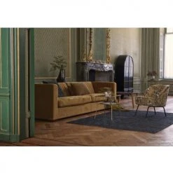 Bepurehome Fauteuils Fauteuil Lounge En Velours Ocre 2 Bepurehome Fauteuils Fauteuil Lounge En Velours Ocre -Fauteuils Shop fauteuil lounge en velours ocre 2