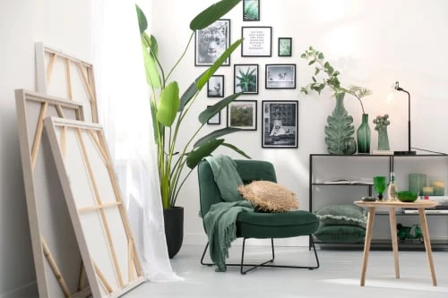 Fauteuil moderne en tissu et métal Hellin Fauteuils Fauteuil Moderne En Tissu Et Métal -Fauteuils Shop fauteuil moderne en tissu et metal 1