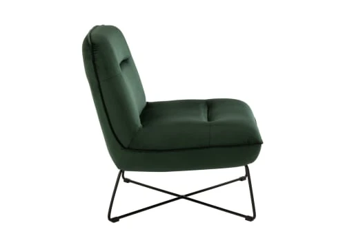 Fauteuil moderne en tissu et métal Hellin Fauteuils Fauteuil Moderne En Tissu Et Métal -Fauteuils Shop fauteuil moderne en tissu et metal 4