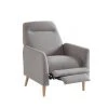 Baita Fauteuils Fauteuil Relax En Tissu 1 Place Gris