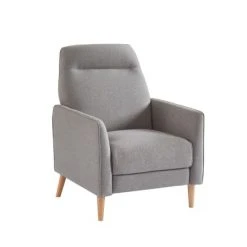 Baita Fauteuils Fauteuil Relax En Tissu 1 Place Gris -Fauteuils Shop fauteuil relax en tissu 1 place gris 3