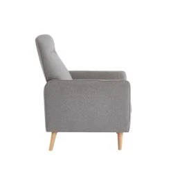 Baita Fauteuils Fauteuil Relax En Tissu 1 Place Gris -Fauteuils Shop fauteuil relax en tissu 1 place gris 4