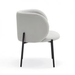 TEULAT Fauteuils Fauteuil Rembourré En Gris Clair Et Pied En Métal 3 TEULAT Fauteuils Fauteuil Rembourré En Gris Clair Et Pied En Métal -Fauteuils Shop fauteuil rembourre en gris clair et pied en metal 3