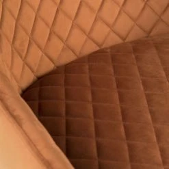 MOYCOR Fauteuils Fauteuil Rembourré Velours Orange -Fauteuils Shop fauteuil rembourre velours orange 5