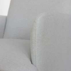 Drawer Fauteuils Fauteuil Rétro En Tissu Chiné Et Pieds Bois Foncé Naturel Chiné -Fauteuils Shop fauteuil retro en tissu chine et pieds bois fonce naturel chine 4