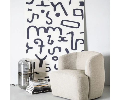 Fauteuil rond avec accoudoirs en tissu beige Meubles & Design Fauteuils Fauteuil Rond Avec Accoudoirs En Tissu Beige -Fauteuils Shop fauteuil rond avec accoudoirs en tissu beige 2