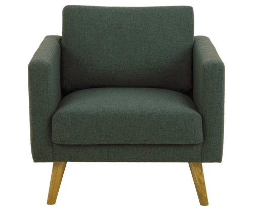 Fauteuil scandinave en tissu pieds bois Meubles & Design Fauteuils Fauteuil Scandinave En Tissu Pieds Bois -Fauteuils Shop fauteuil scandinave en tissu pieds bois