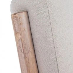 Mathi Design Fauteuils Fauteuil Scandinave Tissu Crème -Fauteuils Shop fauteuil scandinave tissu creme 4