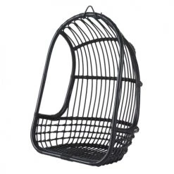 Maisons Du Monde Fauteuils Suspendus Fauteuil Suspendu Cannage En Rotin Noir