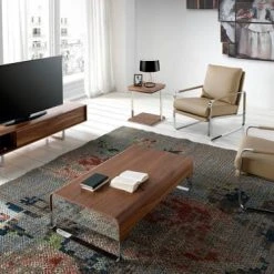 Angel Cerda Fauteuils Fauteuil Tapissé En éco-cuir Avec Structure En Acier Inoxydable -Fauteuils Shop fauteuil tapisse en eco cuir avec structure en acier inoxydable 2