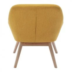 Moloo Fauteuils Fauteuil Tissu Curry Pieds Bois -Fauteuils Shop fauteuil tissu curry pieds bois 2